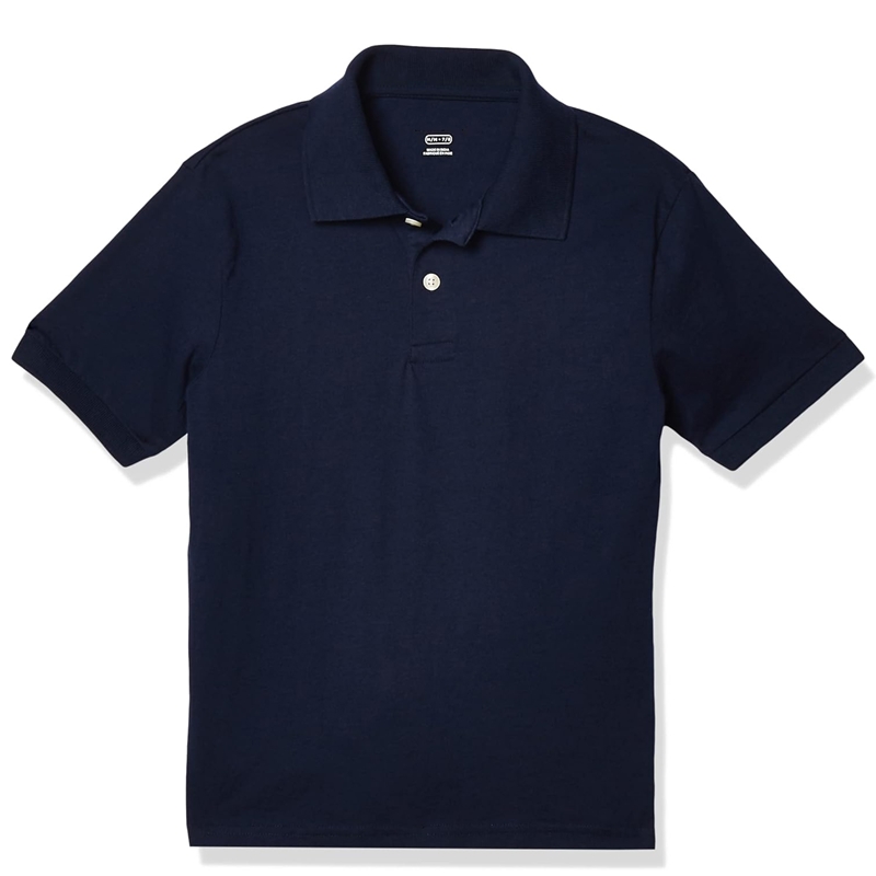 Camisa de polo de uniforme para niños
