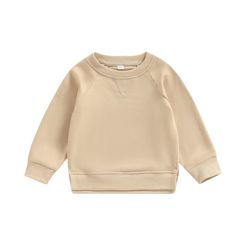 Suéter de cuello tripulado para niños pequeños
